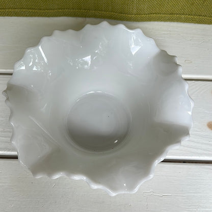 Vintage Westmoreland Milk Glass Bowl