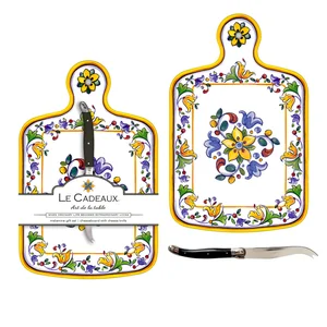 Capri Melamine Cheeseboard Gift Set