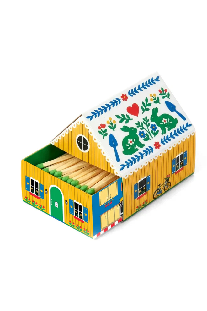 Swedish Dream® Tiny Living Yellow Matchbox Cottage