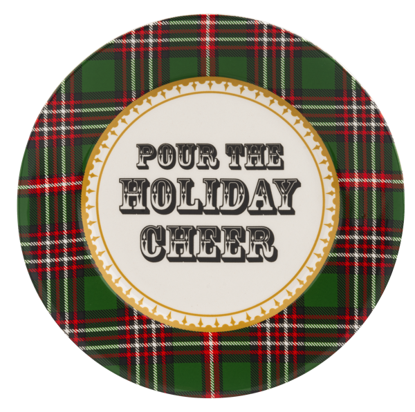 Holiday Message Snack Plates (*Multiple Designs*)