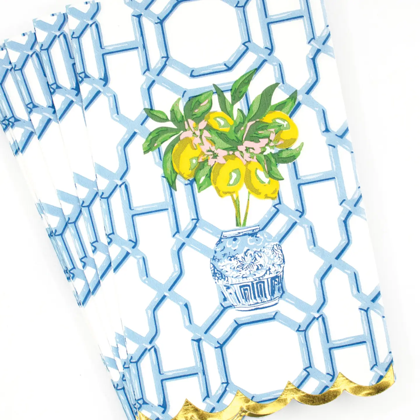 Lemon Ginger Paper Guest Towel