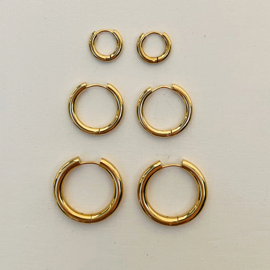 Everyday Gold Hoops