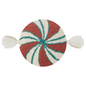 Yummy Green/Red Peppermint W/Tassels Hook Pillow