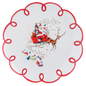 Retro Santa Cookie Plate