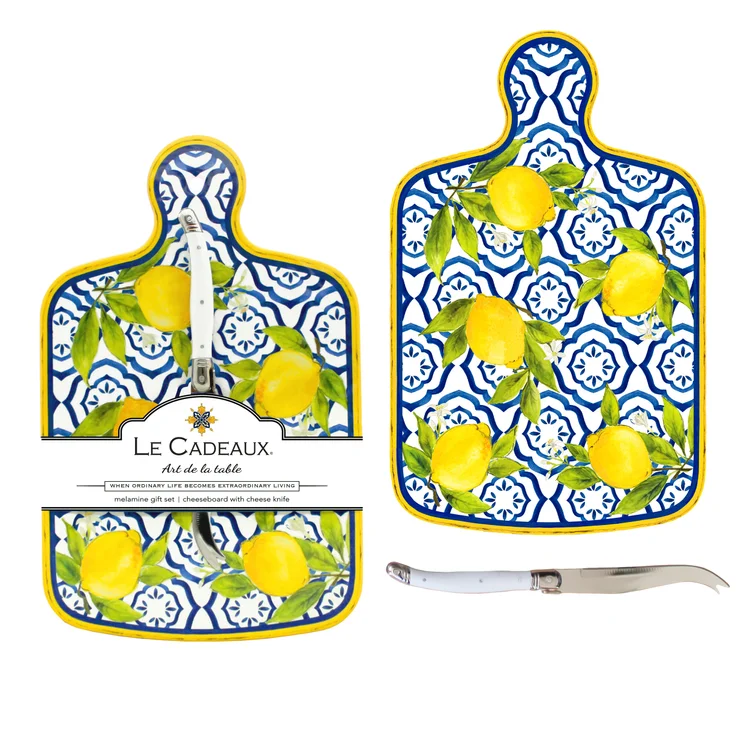 Palermo Melamine Cheeseboard Gift Set