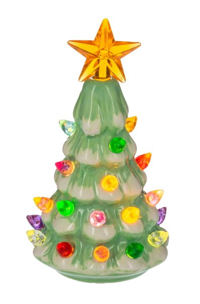 LED Light Up Retro Tree Mini Shimmers