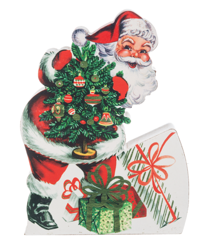 Vintage Santa Sitabout