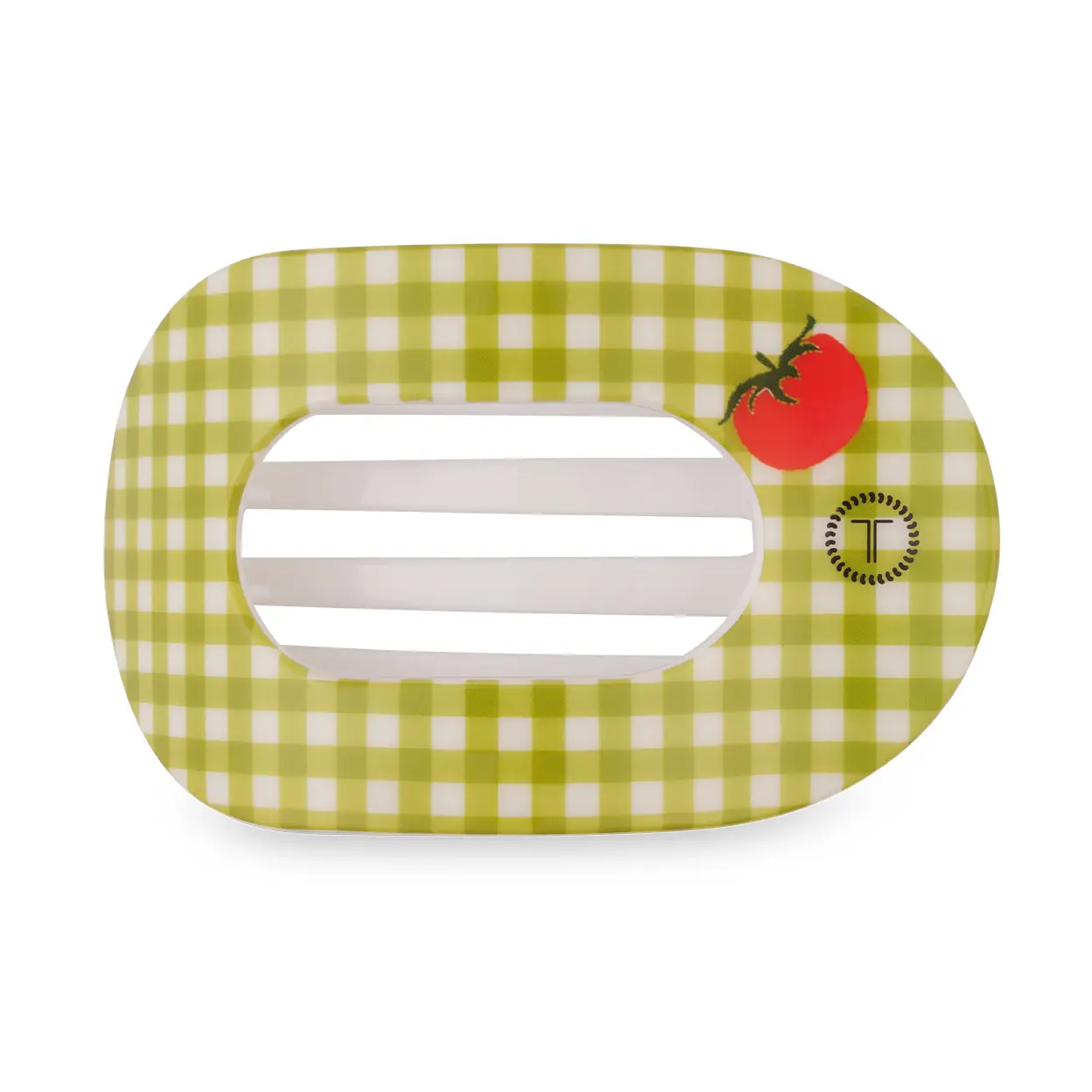 Small Flat Round Hair Clip