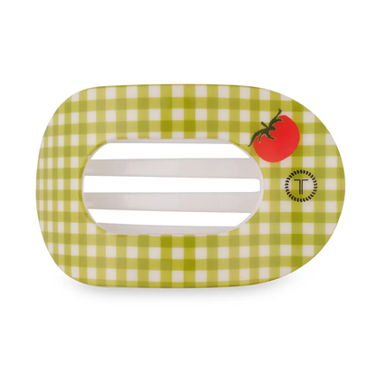 Small Flat Round Hair Clip