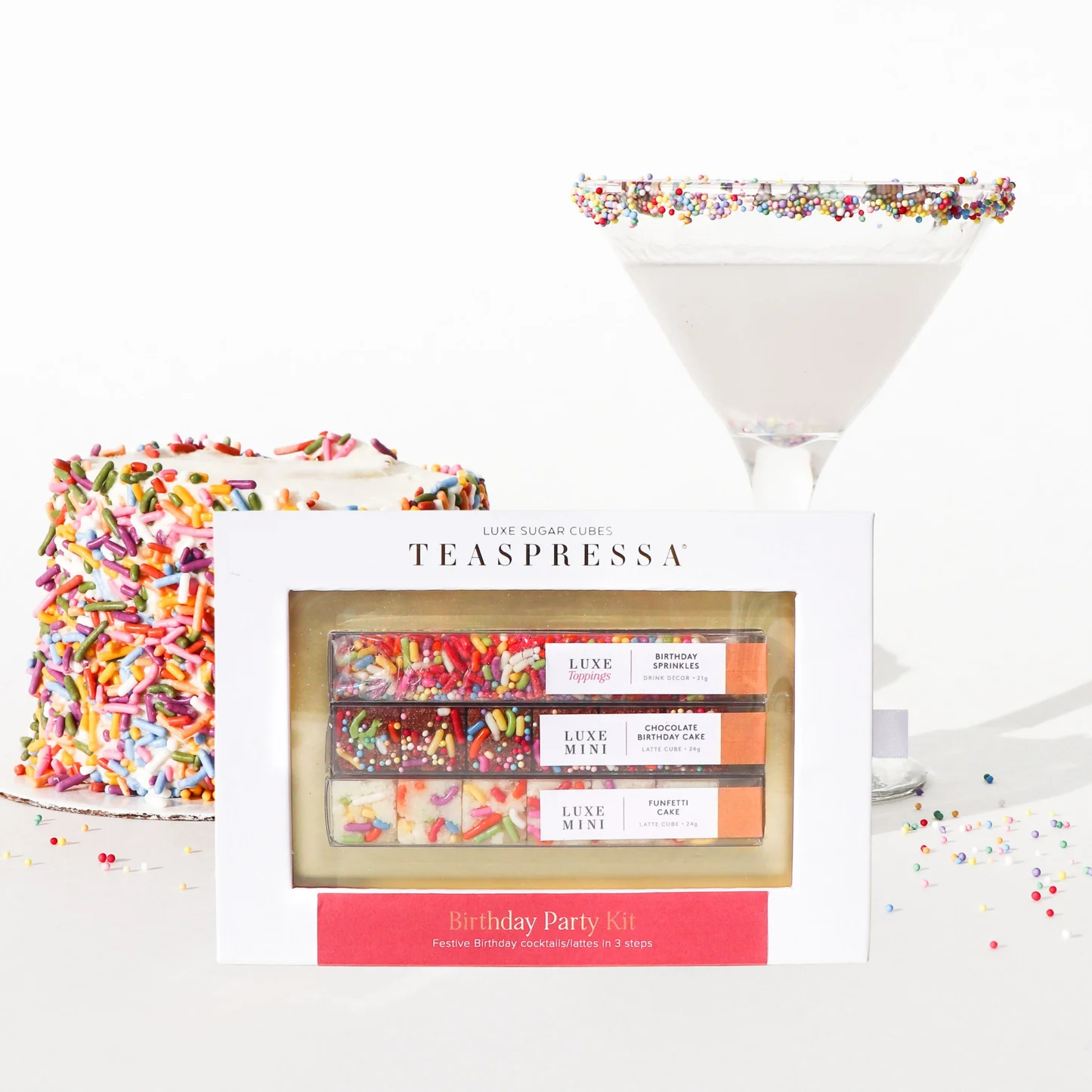Teaspressa Birthday Cake Cocktail Kit