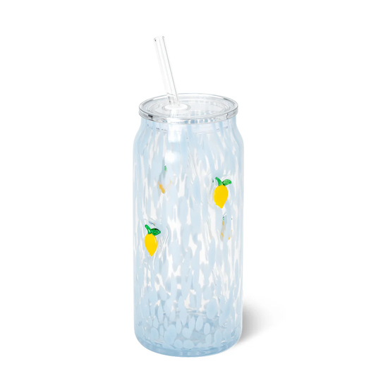 Lemon Meringue Charm Glass 23oz