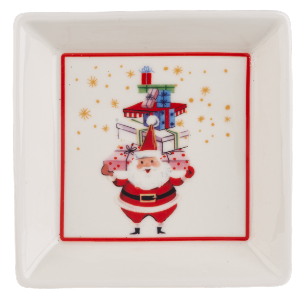 Retro Santa Snack Plate (*Multiple Styles*)