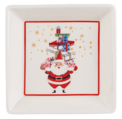 Retro Santa Snack Plate (*Multiple Styles*)
