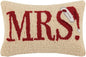 Mrs. Santa Hook Pillow