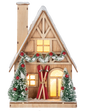 LED Light Up Winter Cabin Figurine (*Multiple Styles*)