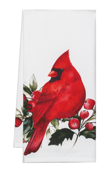 Cardinal & Botanical Tea Towel (*Two Styles*)