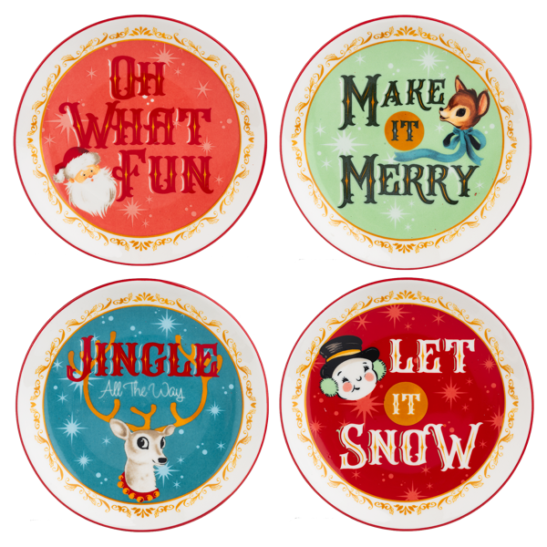 Holiday Icon Snack Plate (*Multiple Styles*)
