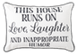 Love Humor Lumbar Pillow