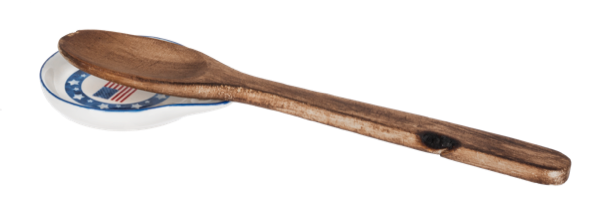 American Flag Spoon Rest