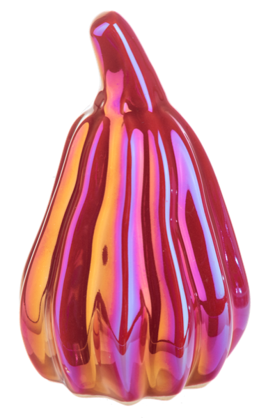 Iridescent Gourds Figurine