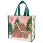Gingerbread Holiday Recycled Medium Gift Bag