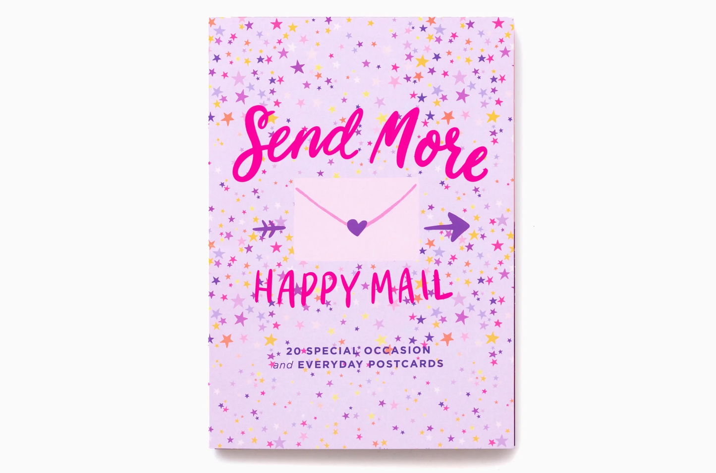 Happy Mail Postcard Book, 20 Pack