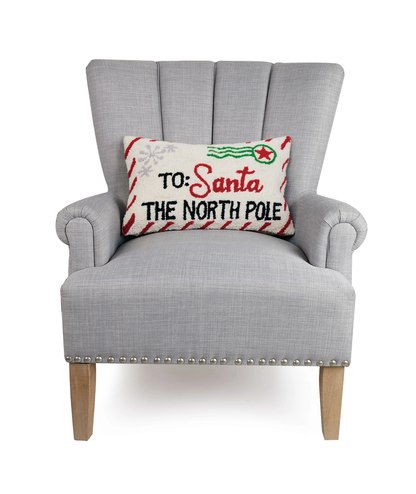 Letter To Santa Hook Pillow