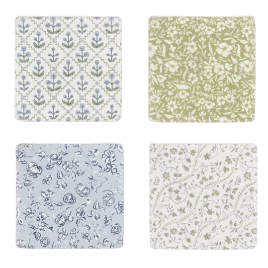 Vintage Floral Coaster (4 pc. set)
