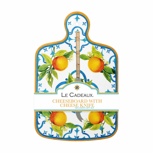 Valencia Melamine Cheeseboard Gift Set