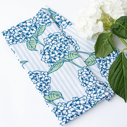 Hydrangea Stem 2pc Kitchen Towel Set
