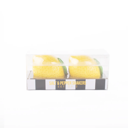Lemon Salt & Pepper Shaker Boxed Set