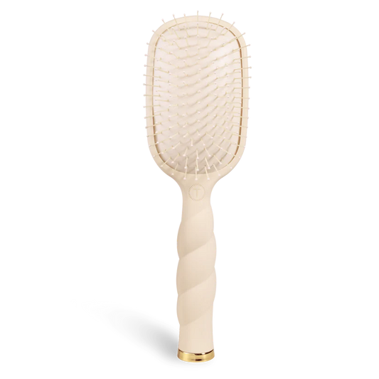 Teleties Detangler Hair Brush for Medium Hair – Tan