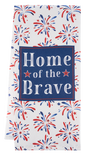 Home of the Brave Americana Tea Towel