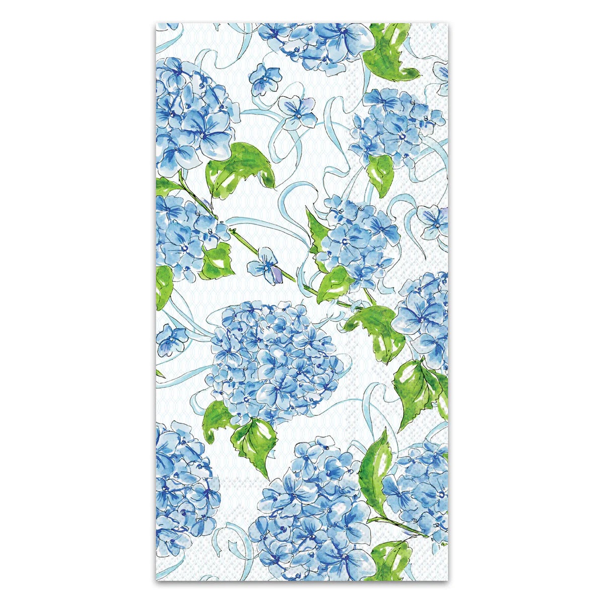 Hydrangea Allover Guest Paper Napkin