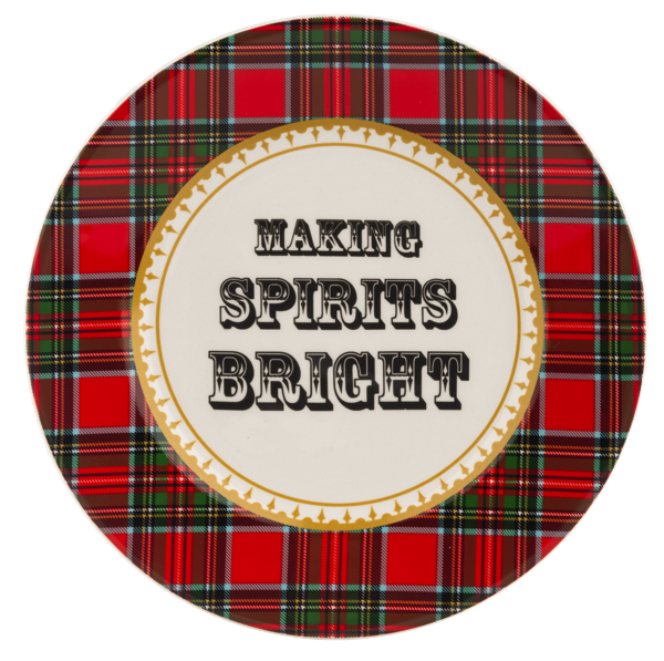 Holiday Message Snack Plates (*Multiple Designs*)