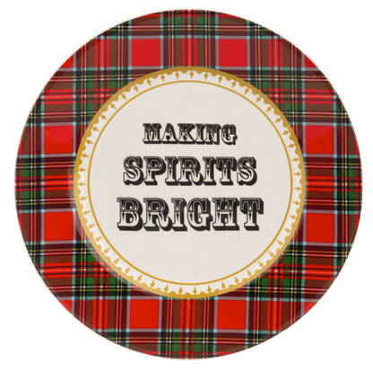 Holiday Message Snack Plates (*Multiple Designs*)
