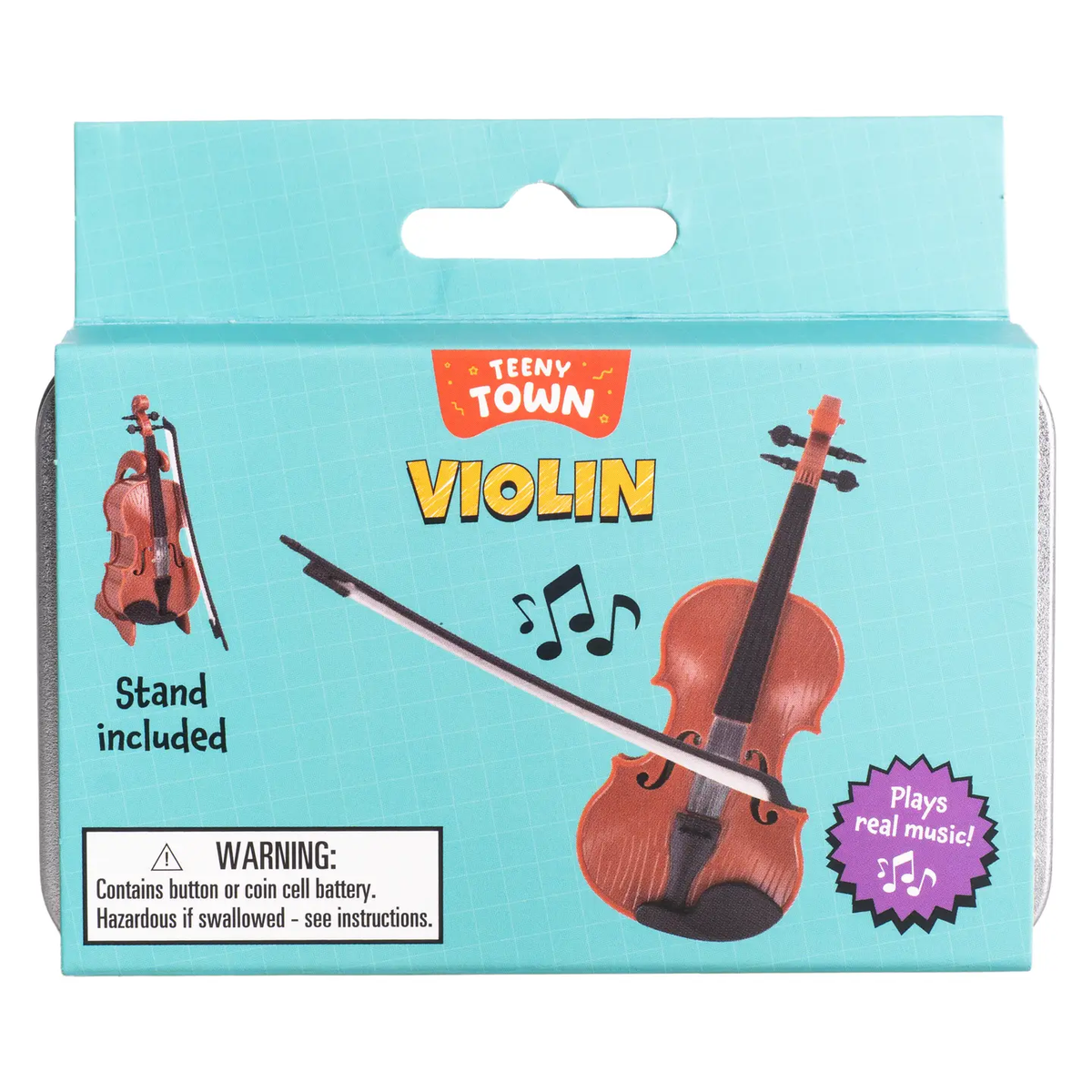 Teeny Town Violin with Sound  Mini Novelty Toy