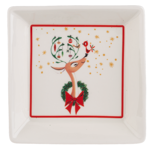 Retro Santa Snack Plate (*Multiple Styles*)