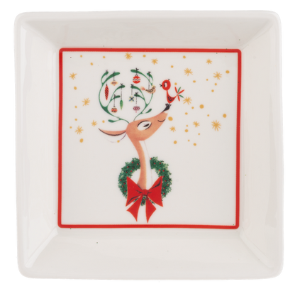 Retro Santa Snack Plate (*Multiple Styles*)