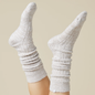 Heather Coco Slouchy Marshmallow Socks