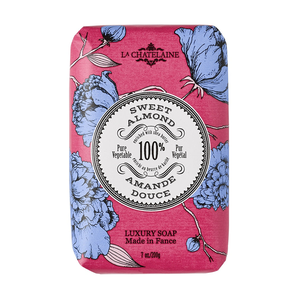Sweet Almond Triple Milled Luxury Bar Soap