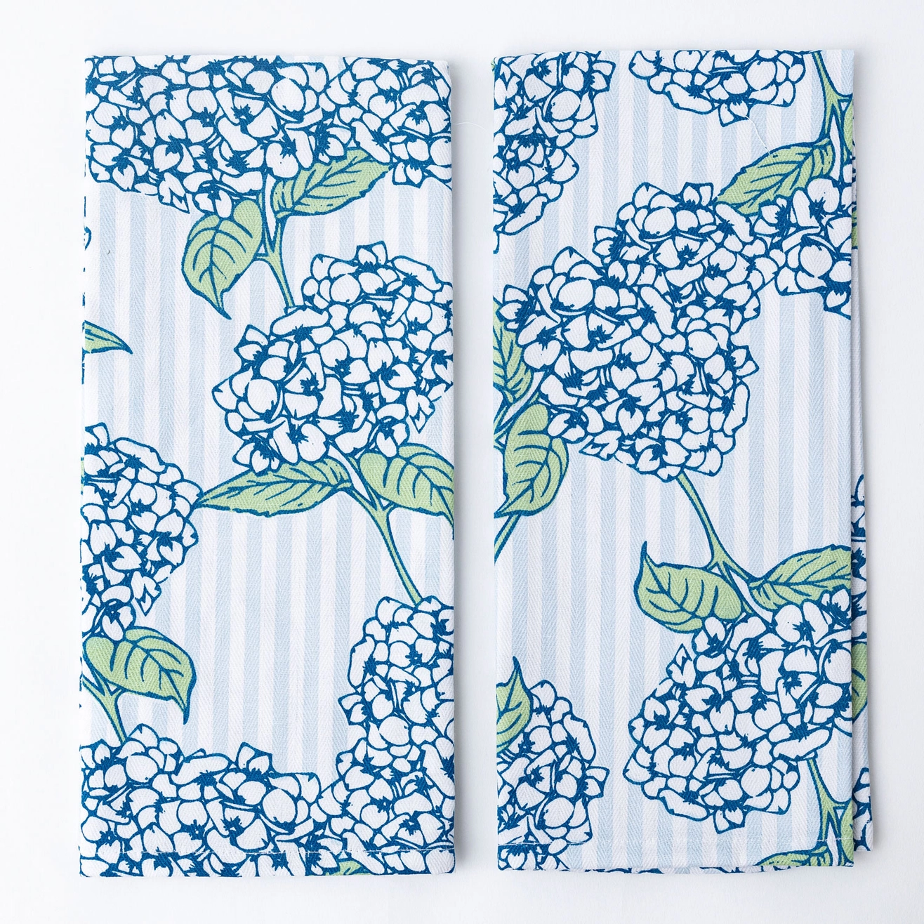 Hydrangea Stem 2pc Kitchen Towel Set