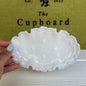 Vintage 1800 Opaque Milk Glass Ash Tray/ Soap Dish