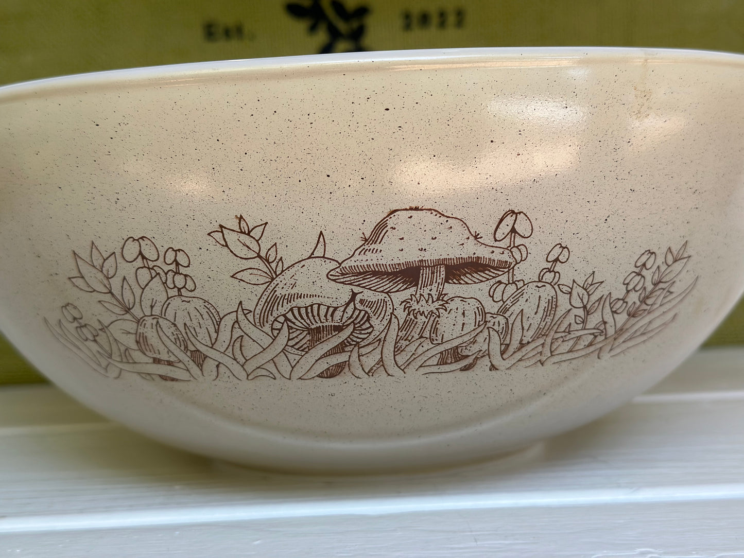 Vintage Pyrex 444 Forest Fancies Cinderella Mixing Bowl