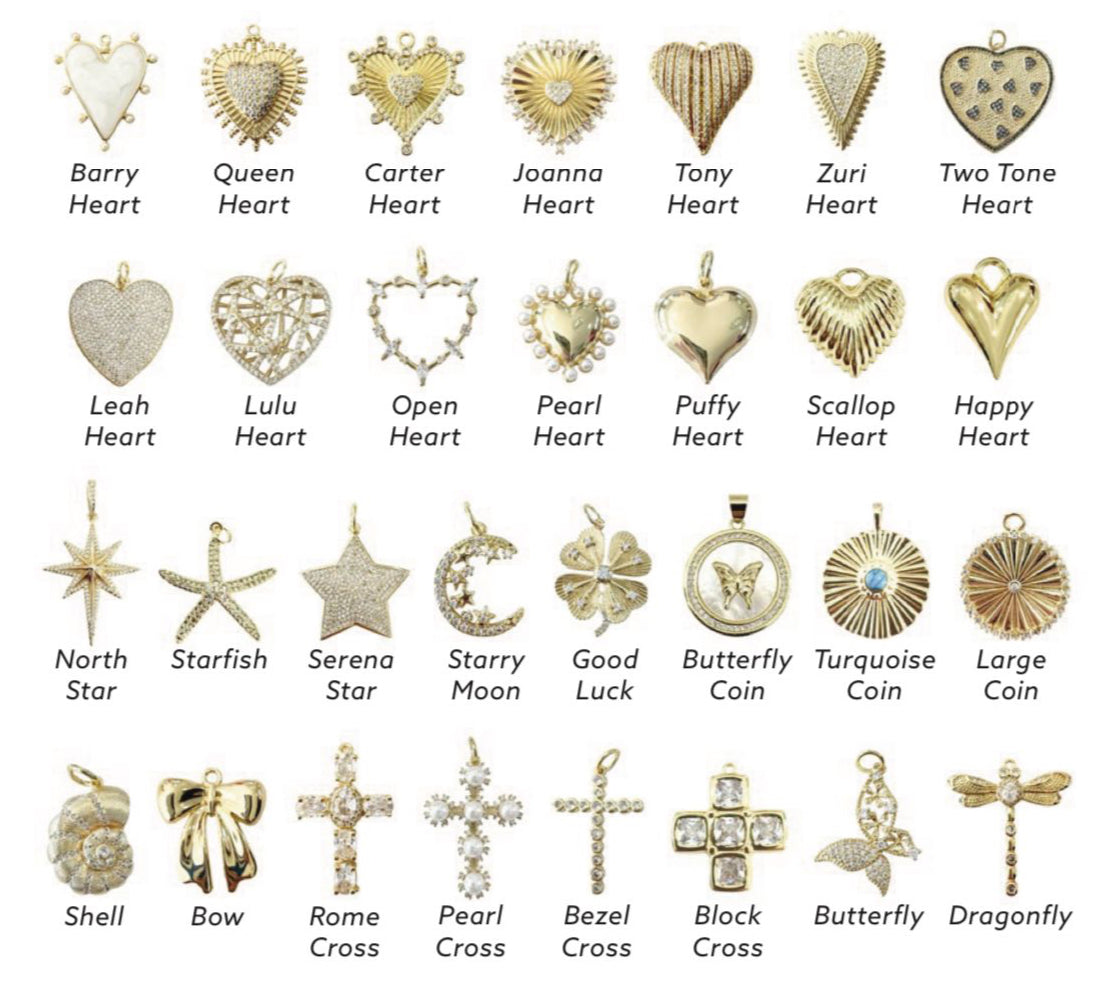 Large Huggie Charm (*Multiple Styles*)