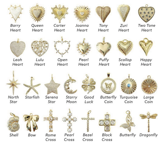 Large Huggie Charm (*Multiple Styles*)