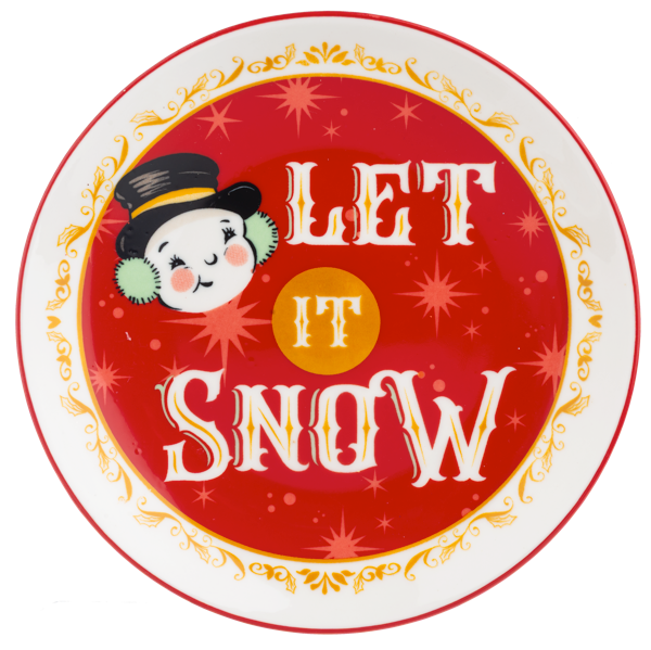 Holiday Icon Snack Plate (*Multiple Styles*)
