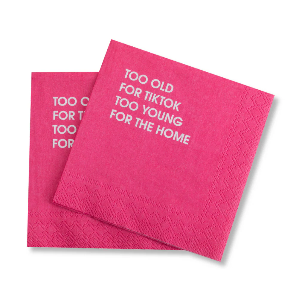 Chez Gagné Cocktail Napkins