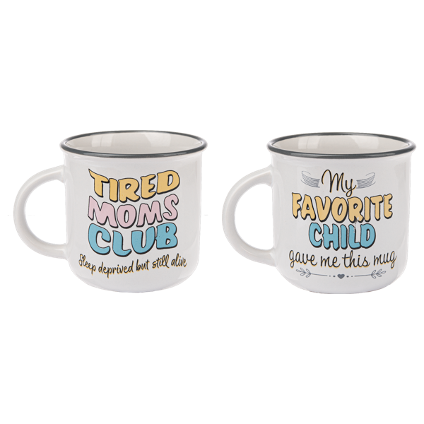Humor Helps Mom Camp Mugs