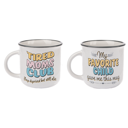 Humor Helps Mom Camp Mugs